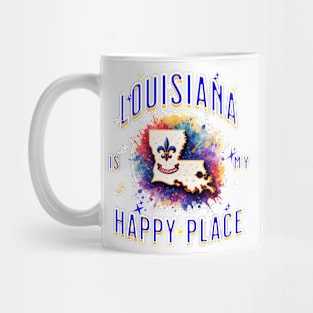 Louisiana is my Happy Place Mug